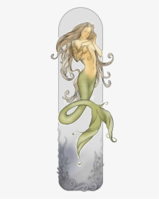 The Little Mermaid Art Nouveau Artist - Little Mermaid Art Tattoo, HD Png Download, Free Download