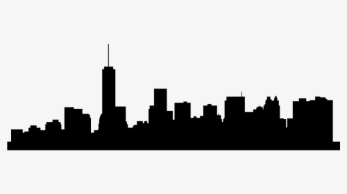 Silhouette New York Skyline, HD Png Download, Free Download