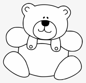 Teddy Bear Black And White Clip Art, HD Png Download, Free Download