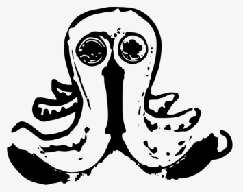 Octopus Outline Clipart - Clip Art, HD Png Download, Free Download