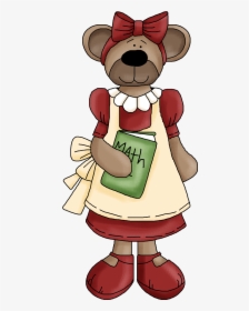 School Pinterest Bears Teddy - Cartoon Mama Bear Clip Art, HD Png Download, Free Download