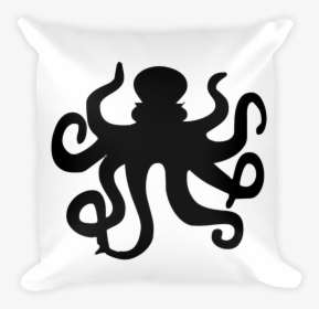 Silhouette 971335 1920 Mockup Front Original - Octopus Silhouette Png, Transparent Png, Free Download