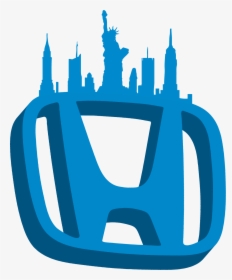 Logo For Honda"s Nyc Experience - New York Skyline Dxf, HD Png Download, Free Download