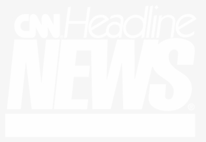 Cnn Headline News Logo Black And White - Johns Hopkins White Logo, HD Png Download, Free Download