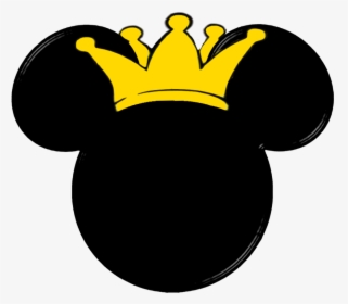 Mickey Mouse Minnie Silhouette Clip Art Printable - Cabeza De Mickey Rey, HD Png Download, Free Download