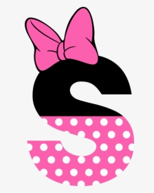 Minnie Png, Mickey Minnie Mouse, Mickey Mouse Parties, - Minnie Mouse Letter S, Transparent Png, Free Download