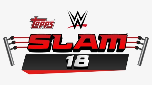 Logo - Wwe Topps Slam Logo, HD Png Download, Free Download