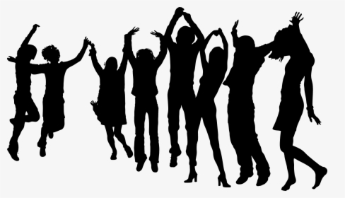 Silhouette Dancing People Png - Dancing People Silhouette Png, Transparent Png, Free Download