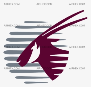 Qatar Airways - Oryx Qatar Airways Logo, HD Png Download, Free Download