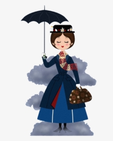 Disney Png Mary Poppins - Disney Clipart Mary Poppins, Transparent Png, Free Download