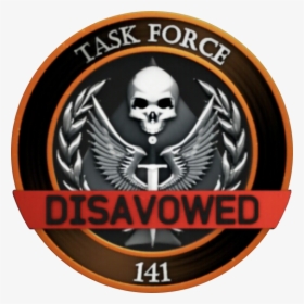Call Of Duty Wiki - Task Force 141 Logo, HD Png Download, Free Download