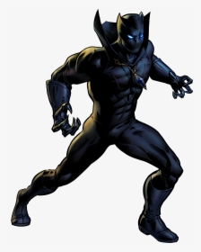 Black Panther Superhero Comic Book Marvel Comics Clip - Marvel Black Panther Clipart, HD Png Download, Free Download