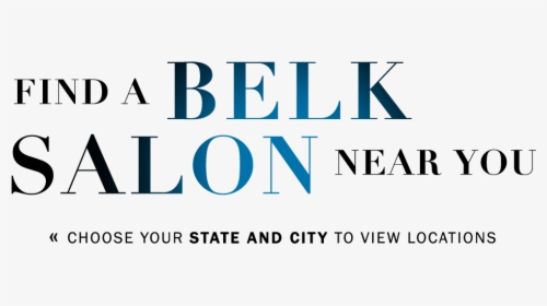Find A Belk Salon Near You - Electric Blue, HD Png Download, Free Download