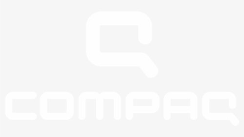Compaq 00301462-901a - Compaq Black And White Logo, HD Png Download, Free Download