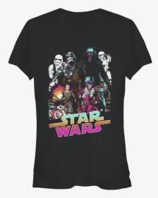 Junior Neon Star Wars The Force Awakens Shirt - Active Shirt, HD Png Download, Free Download