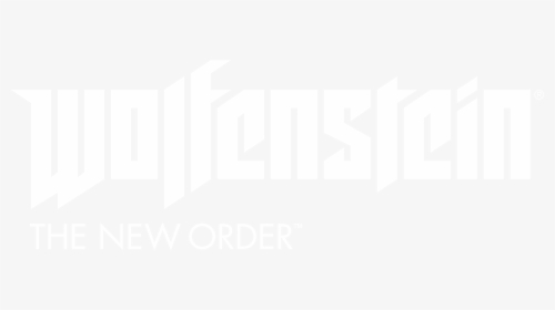 Wolf Id Type White - Wolfenstein Youngblood Logo Png, Transparent Png, Free Download