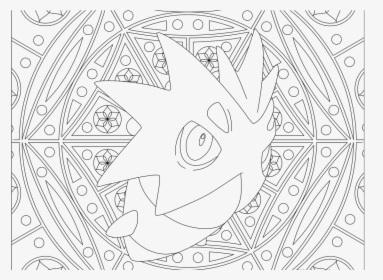 Adult Pokemon Coloring Page Pupitar - Adult Coloring Pages Pokemon, HD Png Download, Free Download