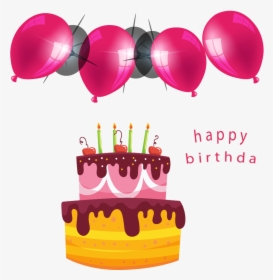Happy Birthday Png Image - Happy Birthday 7 Cake Png, Transparent Png, Free Download