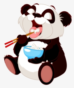 Bear Coloring Pages, Adult Coloring Pages, Panda Illustration, - Cartoon Animals With Ice Cream, HD Png Download, Free Download