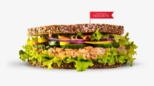 Salmon Salad - Fast Food, HD Png Download, Free Download