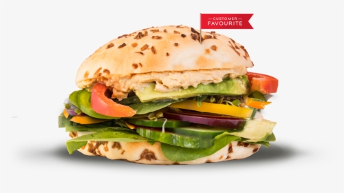 Veggie & Hummus - Fast Food, HD Png Download, Free Download