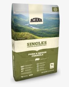 Acana Singles Pork And Squash, HD Png Download, Free Download