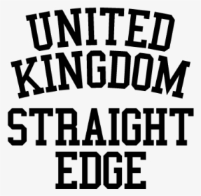 Uk Straight Edge - El Monte High School, HD Png Download, Free Download