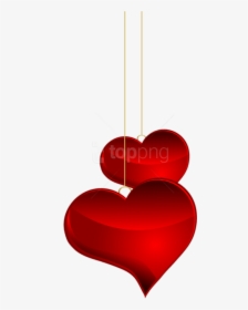 Free Png Download Hanging Hearts Png Images Background - Hanging Love Png, Transparent Png, Free Download