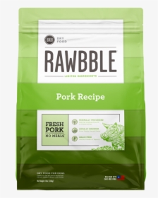 Rawbble Pork Recipe Dry Dog Food - Rawbble Dog Food Pork, HD Png Download, Free Download
