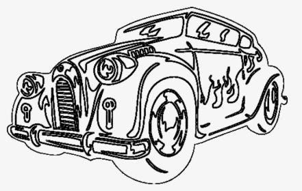 Print Amp Download - Coloring Pages Of Cool Cars, HD Png Download, Free Download