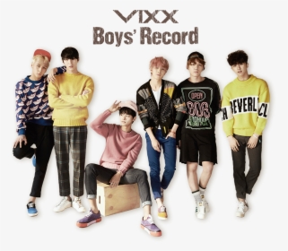 Vixx Boys" Record - Vixx Boys Record, HD Png Download, Free Download