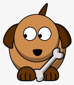 Png Dog Sleeping - Cartoon Dog And Bone, Transparent Png, Free Download