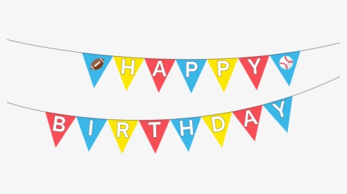 Happy Birthday Banner - Happy Birthday Banner Vector Png, Transparent Png, Free Download