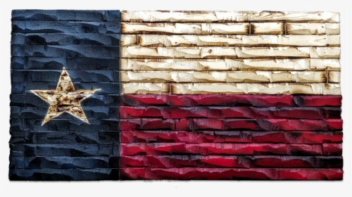 Texas State Flag Rustic Wood Decor 38x21"  Class="lazyload - Flag Of The United States, HD Png Download, Free Download