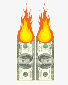 Money On Fire Png - Money On Fire Transparent, Png Download, Free Download