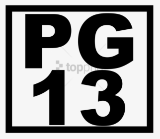 Pg 13 Logo Png, Transparent Png, Free Download