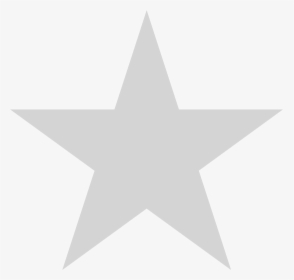 Grey Star Png Image - Transparent Background Star White Png, Png Download, Free Download