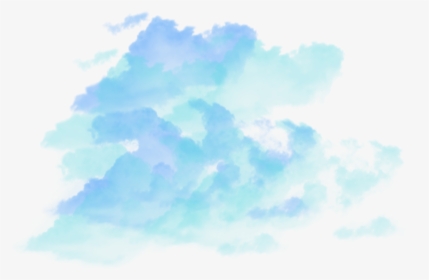 Pink Clouds Png - Transparent Watercolor Sky Png, Png Download, Free Download