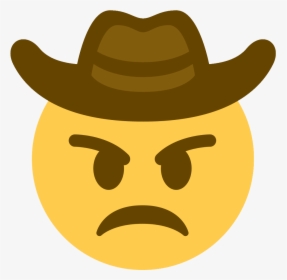 Yeehangry Discord Emoji Png Angry Emoji Discord - Sad Cowboy Emoji Png, Transparent Png, Free Download