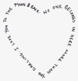 Png, Quotes, And Tumblr Image - Heart, Transparent Png, Free Download