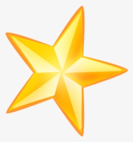 Star Png Free Download - Golden Puerto Rican Flag, Transparent Png, Free Download