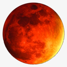 Transparent Glowing Moon Png - Red Full Moon Transparent, Png Download, Free Download