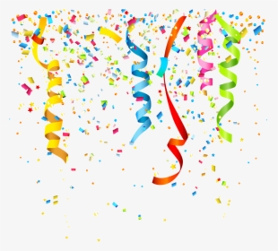 Happy Birthday Confetti Png , Png Download - Transparent Background Confetti Png, Png Download, Free Download