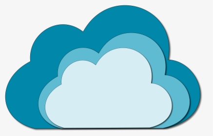 Shaded Clouds Clip Arts - Clipart Clouds, HD Png Download, Free Download