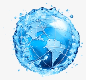 Water And World Png, Transparent Png, Free Download