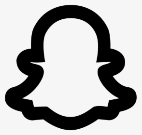 Snapchat White Png - Snapchat Icon Transparent Background, Png Download, Free Download