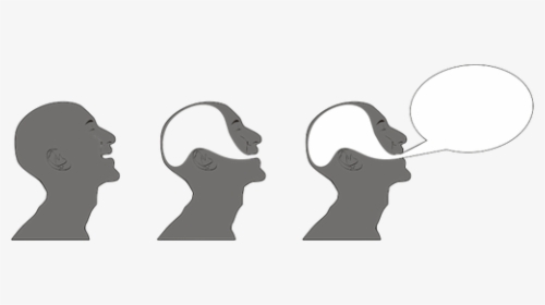 Men And Speech Bubble - People Get Dumber As They Get Older, HD Png Download, Free Download