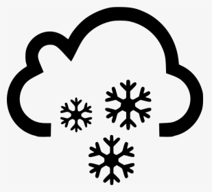 Cloud Snow Snowing - Cloud Thunder Sun Png, Transparent Png, Free Download