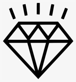 Diamond Png Icon - Diamond Icon Png, Transparent Png, Free Download