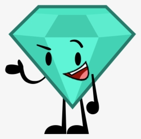 Cartoon Diamond Png Picture Free Download - Inanimate Objects 3 Characters, Transparent Png, Free Download
